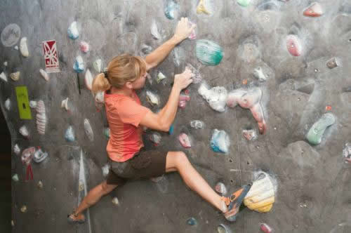 Rock Climbing Tradgirl